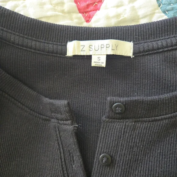 Reformation Black Long Sleeve Bodysuit - Picture 2 of 2